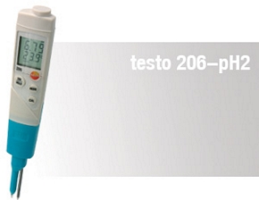 Testo 206 pH2 0563 2066 pH meter